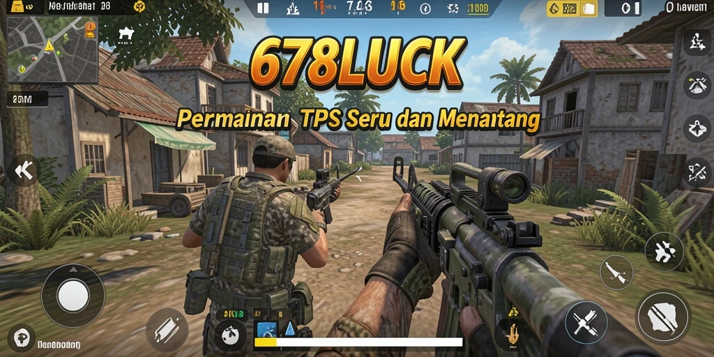 Screenshot gameplay TPS mendebarkan di 678LUCK.