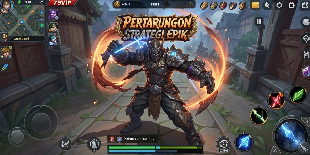 Tampilan gameplay seru dan dinamis dari 7SVIP.