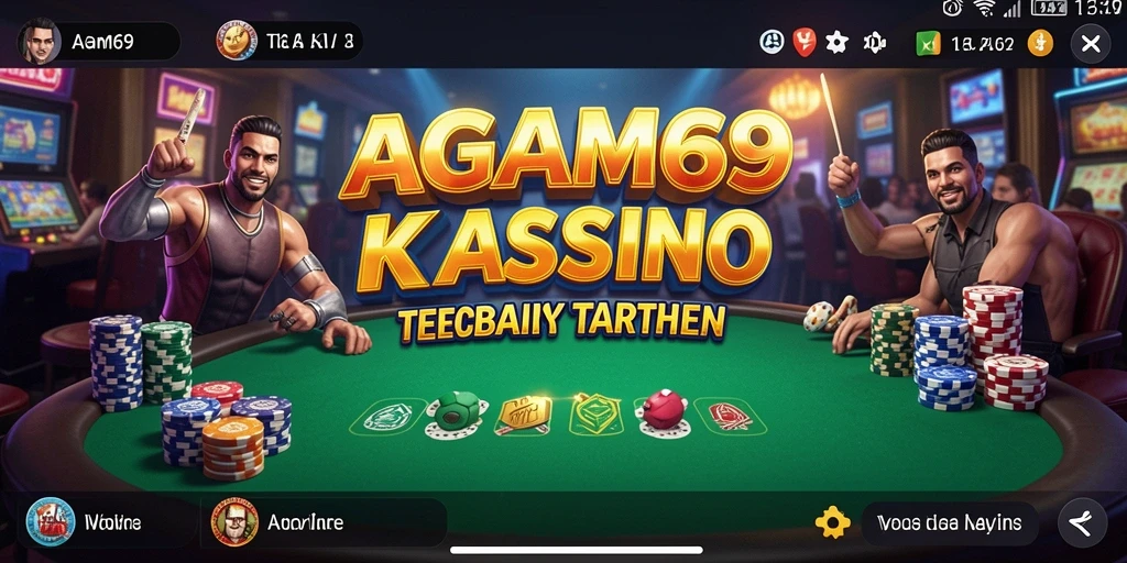 Screenshot AGAM69 menampilkan gameplay Kasino yang menegangkan.