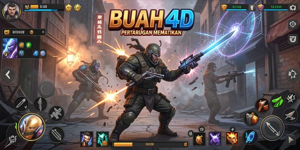 Tampilan gameplay BUAH4D yang seru dan menegangkan.