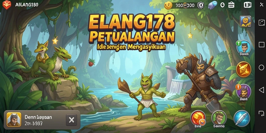 Tampilan menarik dari gameplay ELANG178 yang seru dan menantang.