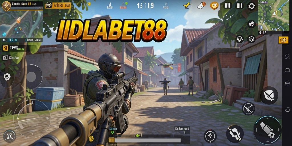 Tampilan gameplay seru IDOLABET88 dengan aksi TPS mendebarkan.
